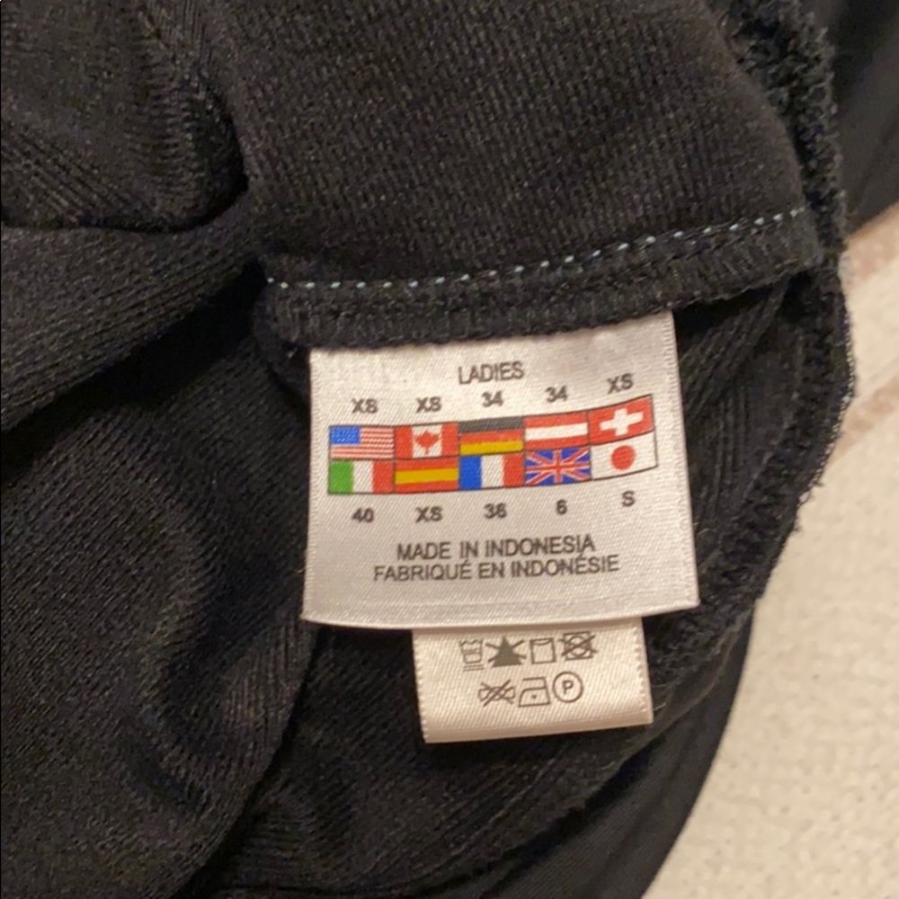Spyder black collared zip up - Picture 8 of 9